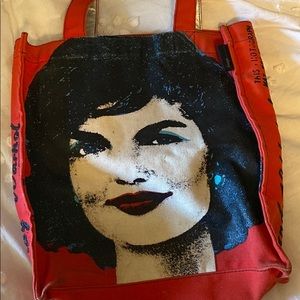 Andy Warhol Jackie O Canvas Tote Bag